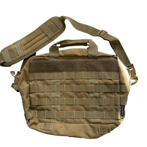 Tactical Baby Gear Bag Army Coyote Brown Detachable Adjustable Strap Diaper Man